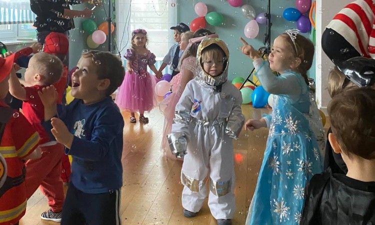 Bal karnawałowy- grupa Kangurki i Wiewiórki